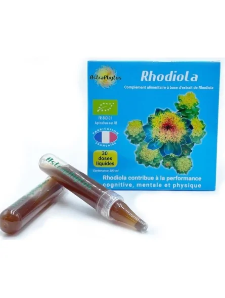 Rhodiola Roséa 30 ampollas - Concentración de Estrés Astraphytos