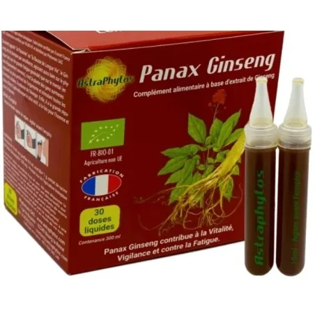 Panax Ginseng Astraphytos orgánico (anteriormente PhytoAura)
