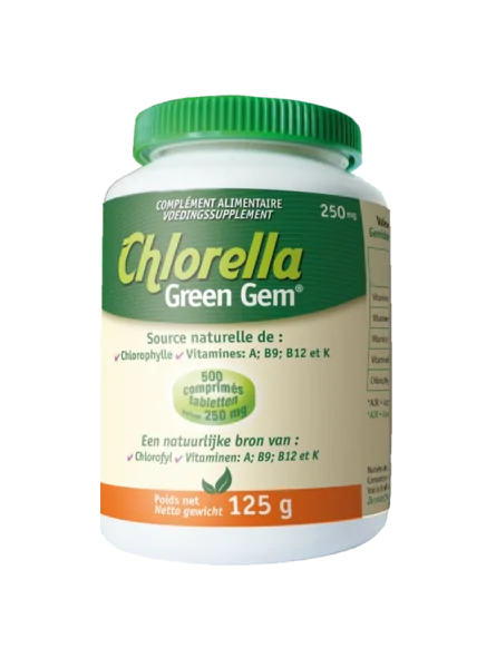 Chlorella Grenn Gem Nutriphys 500 comprimés