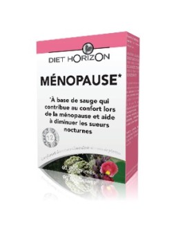 Ménopause 60cps - Equilibro hormonal Diet Horizon