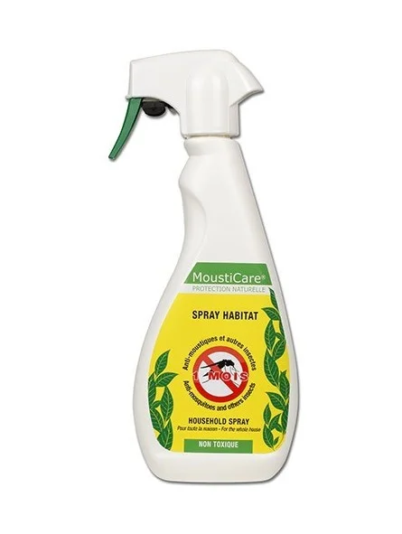 Spray habitat anti moustiques et insectes - Mousticare