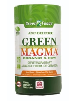 Green Magma Jus d'herbe d'orge bio en comprimés - Celnat