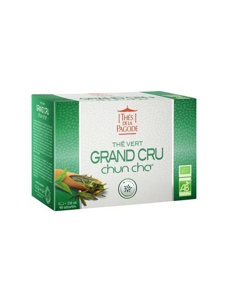 Chun Cha Thé vert bio grand cru de Chine - Antioxydant Thés de la Pagode