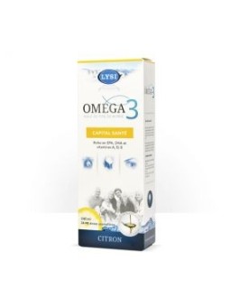 Omega 3 Capital santé Huile de foie de morue Lysi