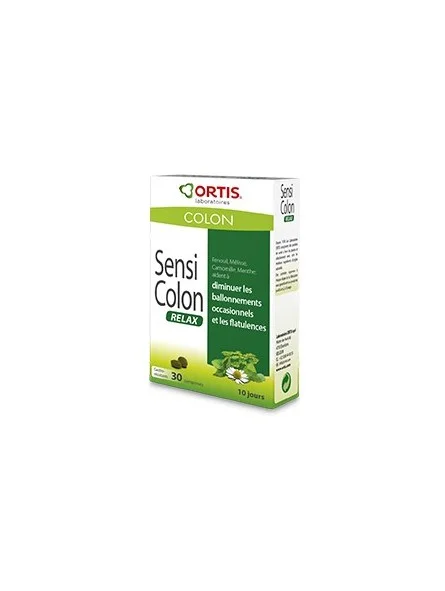 Sensi Colon RELAX 30cps - Confort digestif Ortis