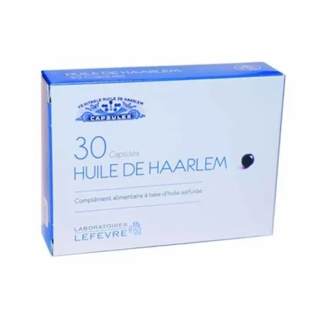 Aceite Real Haarlem 30cáps Azufre biodisponible - Détox Labo Dr LEFEVRE