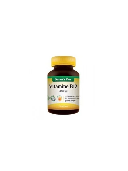 Vitamine B12 2000µg "Action prolongée" - Nature's Plus