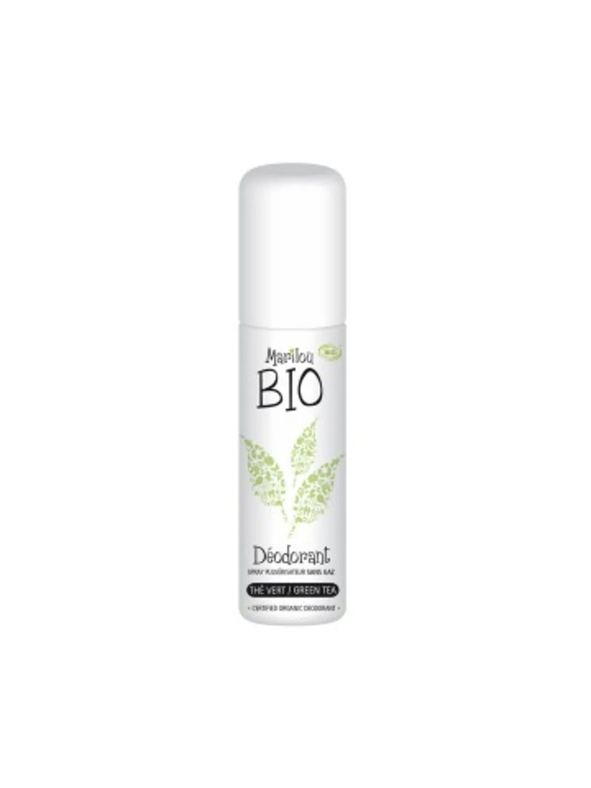 Desodorante en spray Té Verde Bio 75 ml - Marilou Bio Body Care