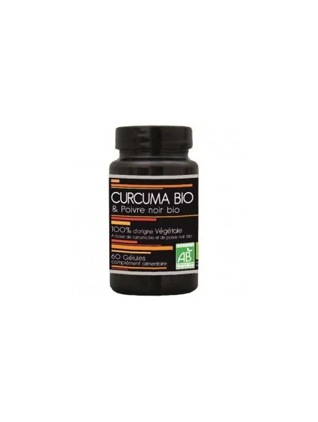 Curcuma bio & Poivre noir bio - Antioxydant Aquasilice 