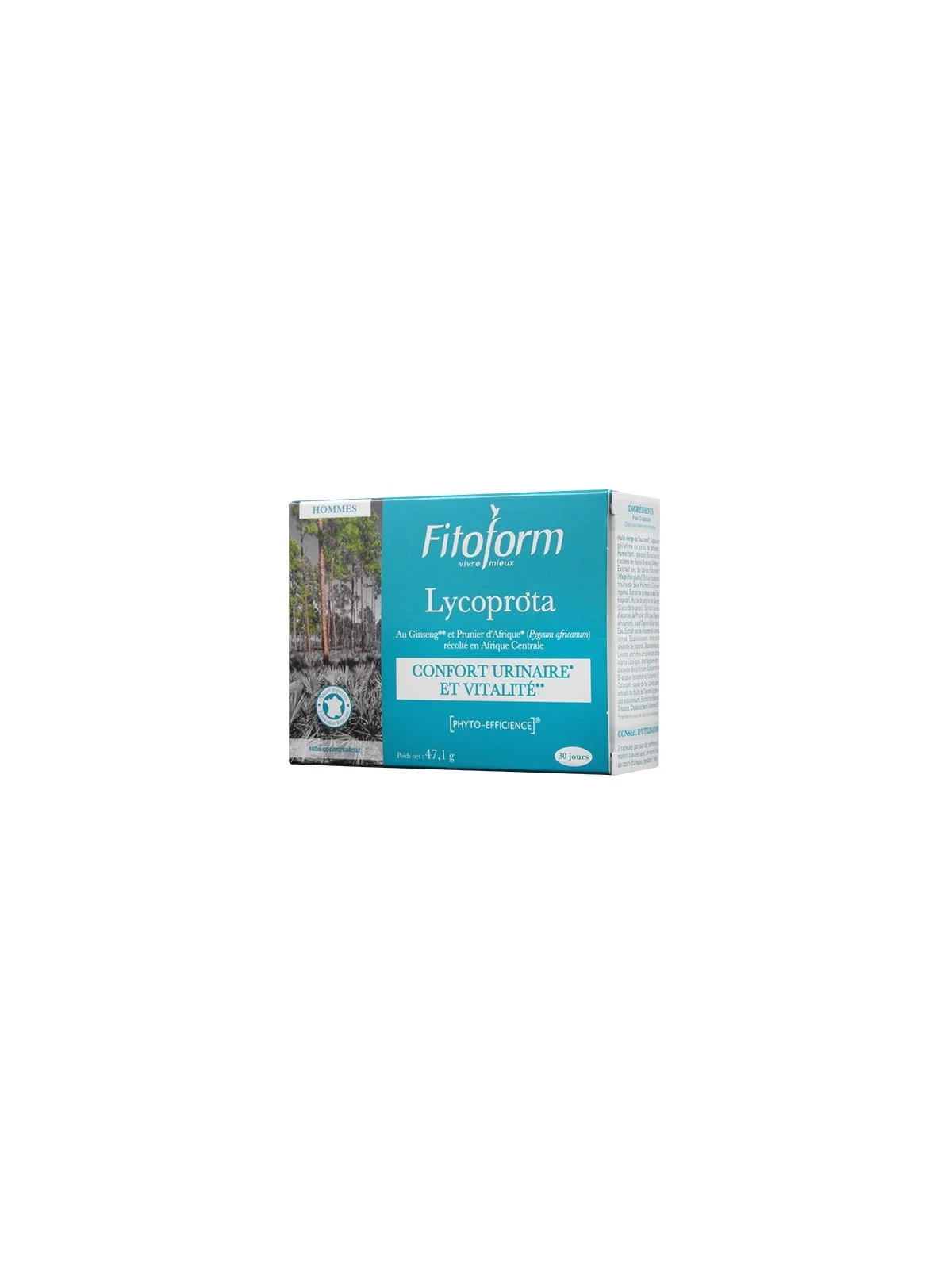 Lycoprota 60caps - Confort urinaire Fitoform