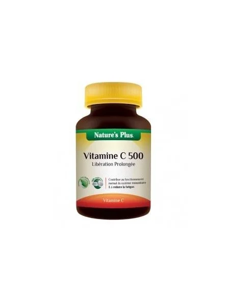 Vitamine C 500 libération prolongée - Vitalité Nature's Plus