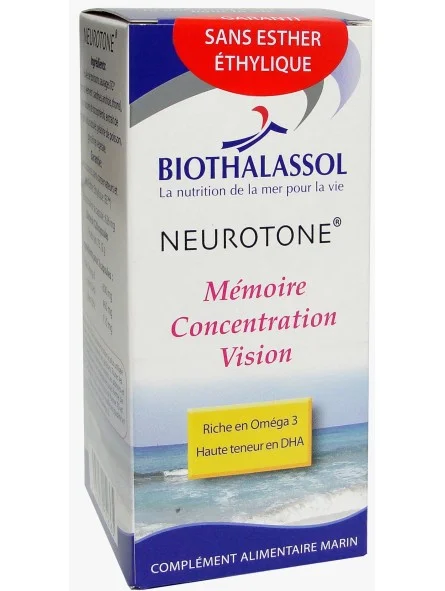 Neurotone Oméga 3 - Mémoire et vision Biothalassol