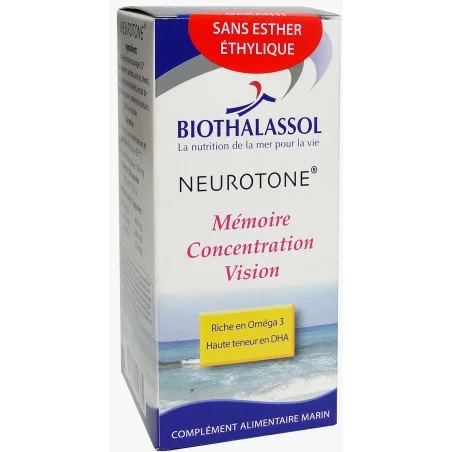 Neurotone Oméga 3 - Mémoire et vision Biothalassol