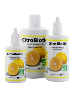 Gotas de extracto de semilla de pomelo bio - Citrobiotic