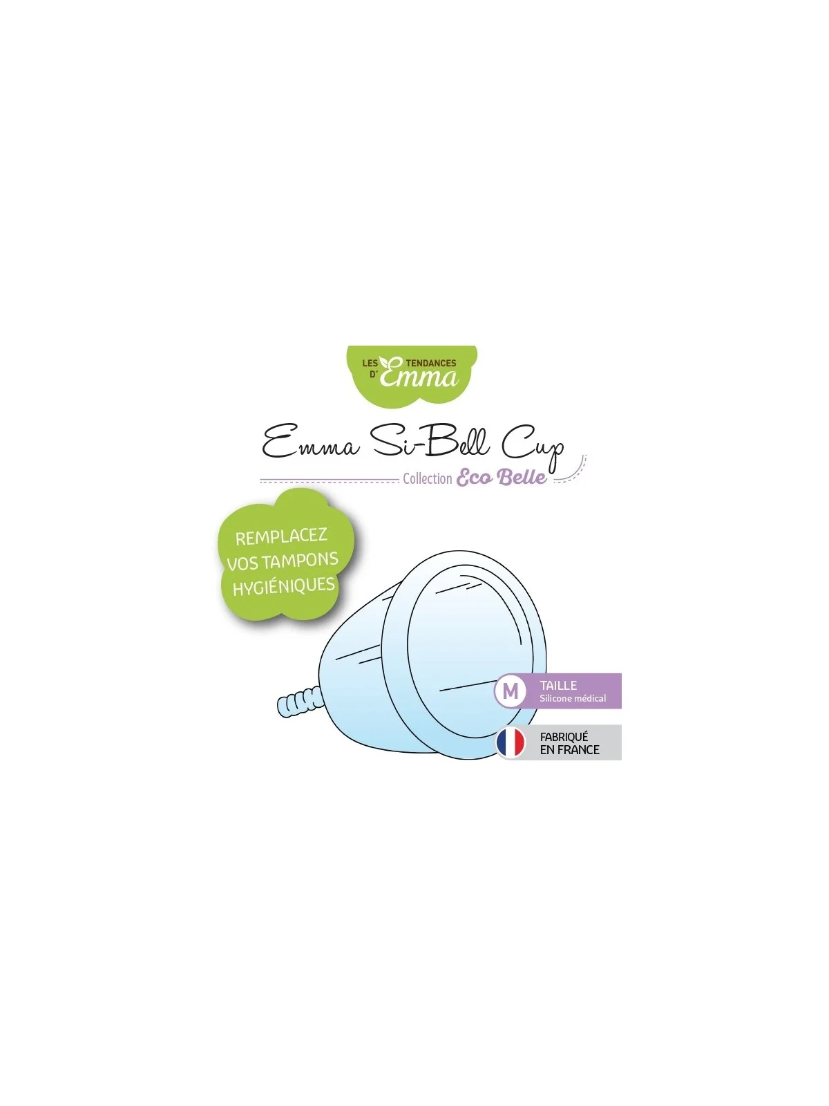Coupe menstruelle Emma Si-Bell cup