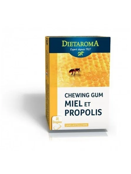 CHEWING GUM MIEL PROPOLIS DIETAROMA
