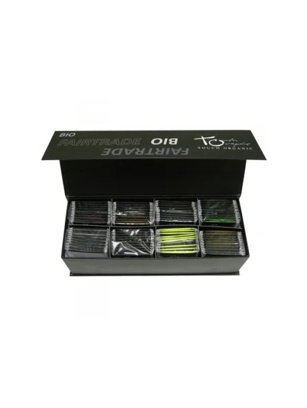 Caja degustación de 8 tés ecológicos - 80 bolsitas - Touch Organic