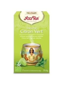 Menthe Citron vert bio Infusion ayurvédique Yogi Tea