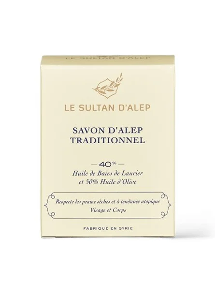 Aleppo Soap 40% Laurel Oil Sultan d'Alep
