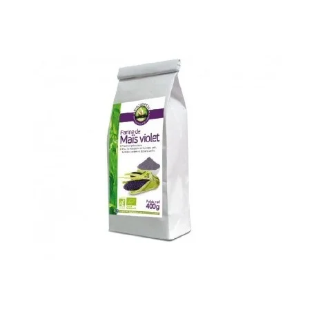 Farine de maïs violet bio 400g - Ecoidées