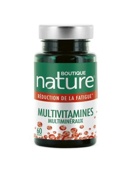 Multivitamines Multiminéraux Tonus et Vitalité Boutique Nature