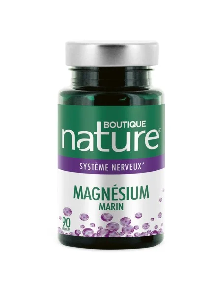 Magnésium marin équilibre nerveux Boutique Nature