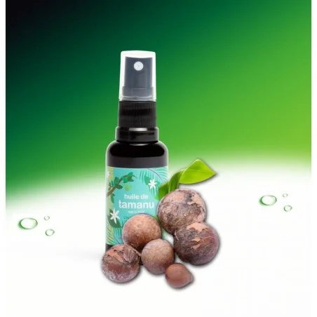 Aceite de Tamanu orgánico 100% puro 30ml TAHITI NATUREL