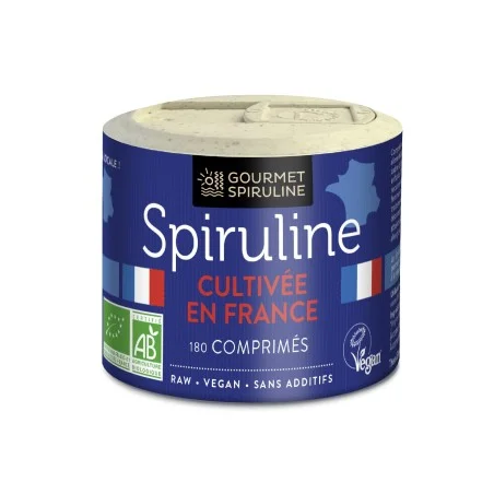 Spiruline Française Bio 180g Gourmet Spiruline