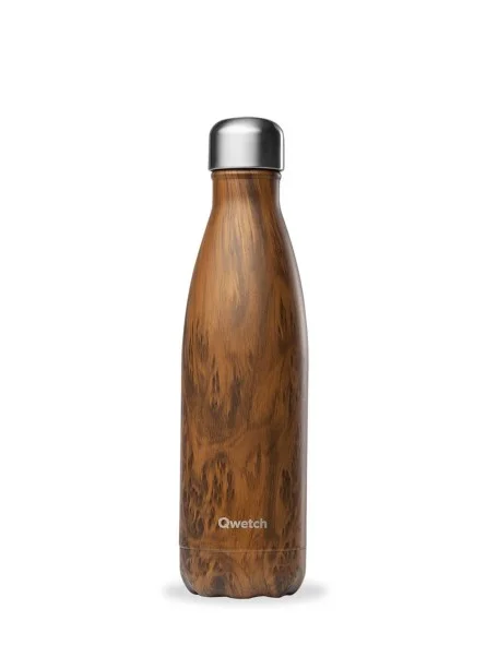 Bouteille originals WOOD nomade isotherme - 500 ML Qwetch