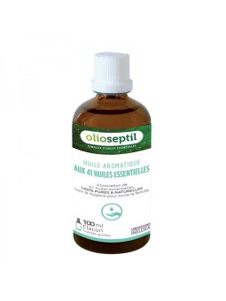 Huile aromatique Bio aux 41 huiles essentielles Olioseptil