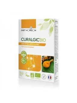 Curalgic à base de curcuma 30 cps - Confort articulaire Diet Horizon