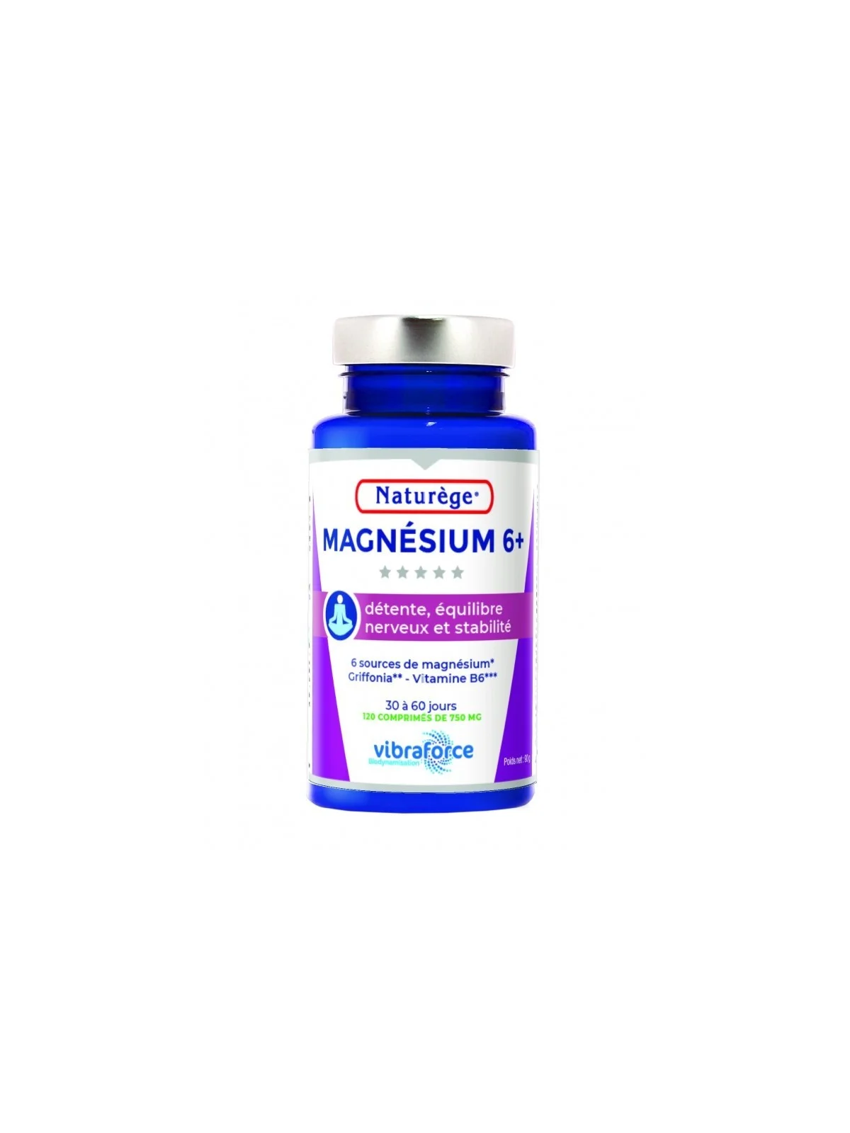 Magnesio 6 120 comprimidos Naturège